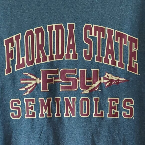 MV Sport FSU Seminoles Gray Short Sleeve T-Shirt Men's Size L - Picture 5 of 7